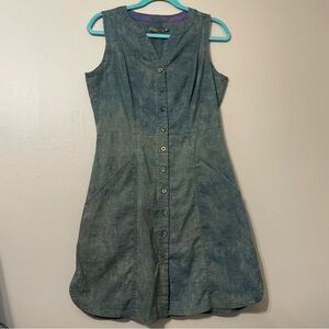 Prana | Women’s Green Button Down Dress Size Small